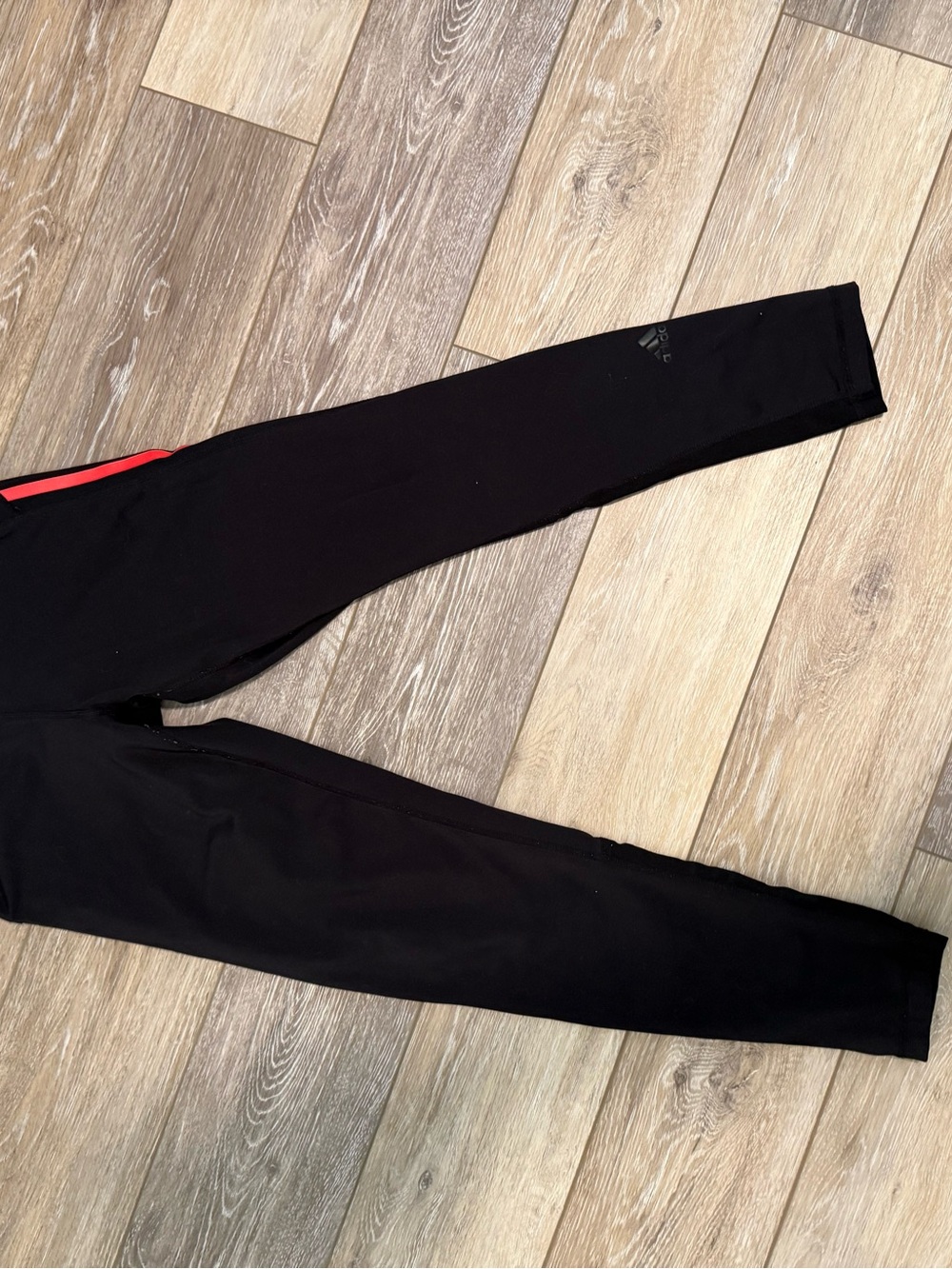 adidas Black Performance Top with White Logo